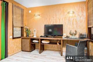 Гостиница Аврора Челябинск Номер делюкс с 1 двуспальной кроватью-18