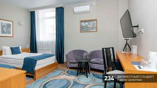 Гостиница Аврора Челябинск Номер стандарт с 2 односпальными кроватями-3