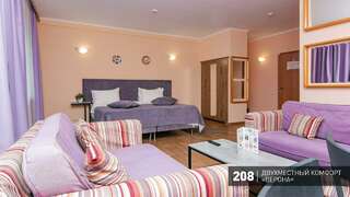 Гостиница Аврора Челябинск Номер комфорт с 1 двуспальной кроватью-7