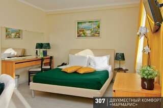 Гостиница Аврора Челябинск Номер комфорт с 1 двуспальной кроватью-18