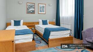 Гостиница Аврора Челябинск Стандартный двухместный номер с двумя кроватями-3