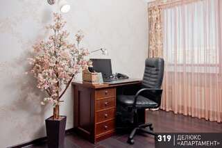 Гостиница Аврора Челябинск Номер делюкс с 1 двуспальной кроватью-6